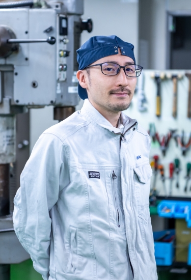 自分が主体となって現場を改善し、 さらに高品質なものづくりを
